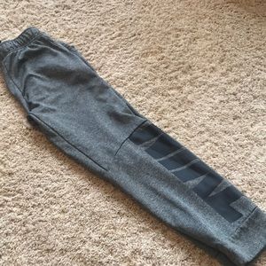 Dark gray boys Nike pants